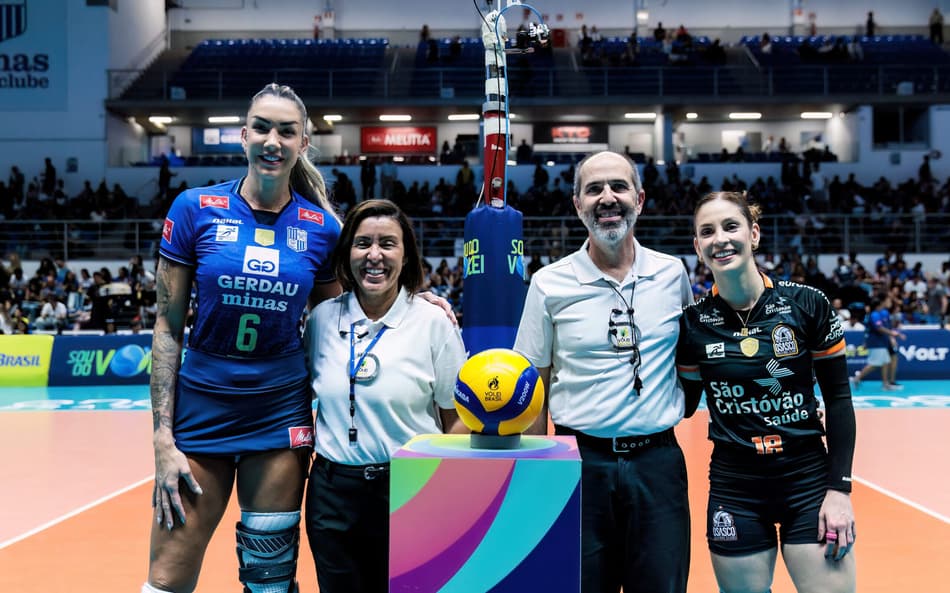 Semifinal da Superliga feminina 2025/26 (Foto: Orlando Bento/ MTC)