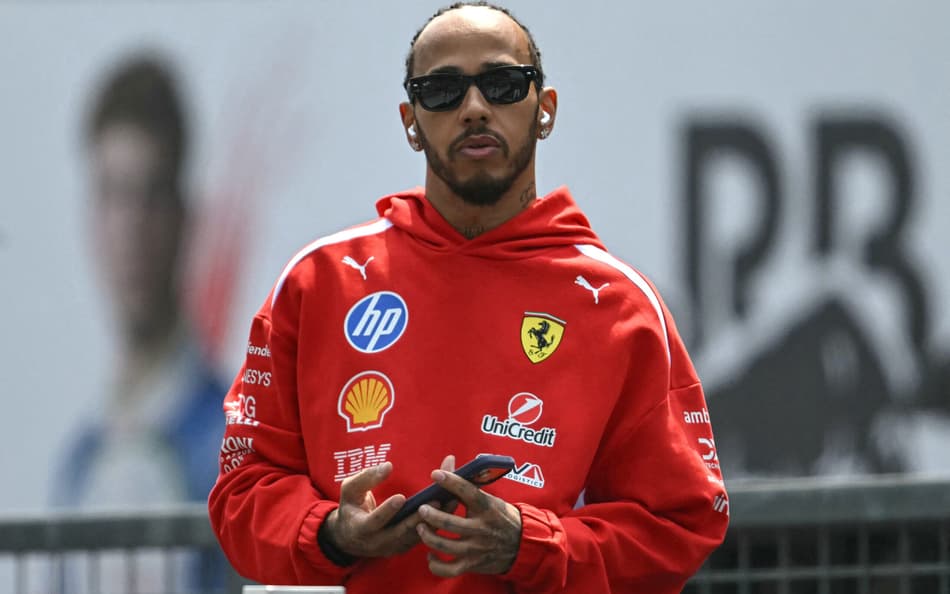 Lewis Hamilton no Circuito de Suzuka - GP do Japão 2026 (Foto: Andrew Caballero-Reynolds/AFP)