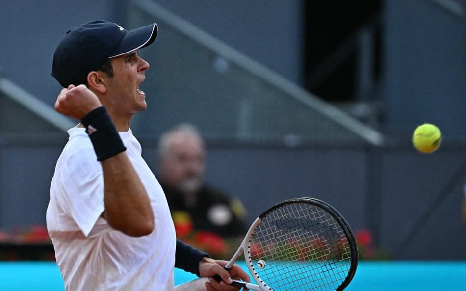 O espanhol Rafael Jodar na vitória sobre o australiano Alex de Minaur