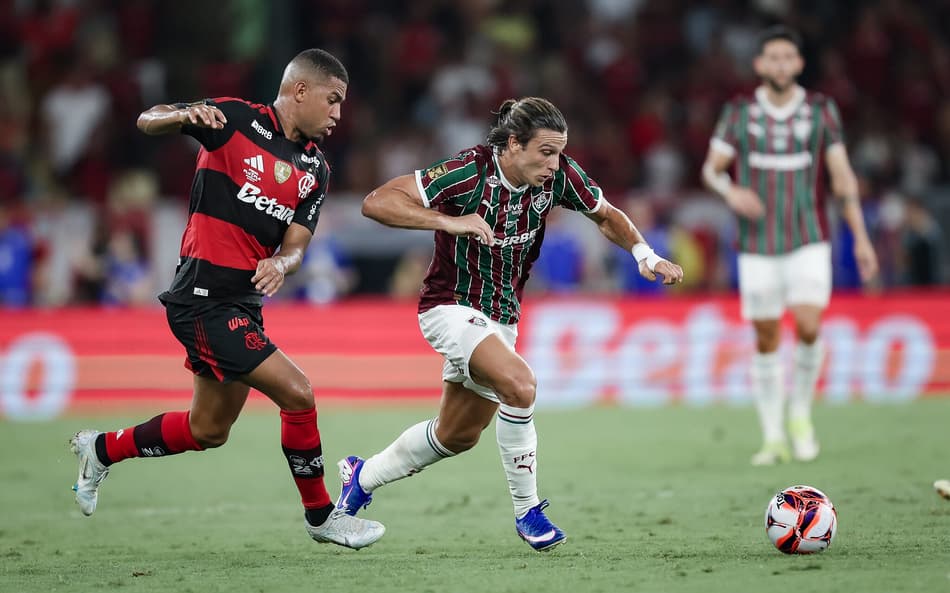 Canobbio Samuel Lino Flamengo Fluminense