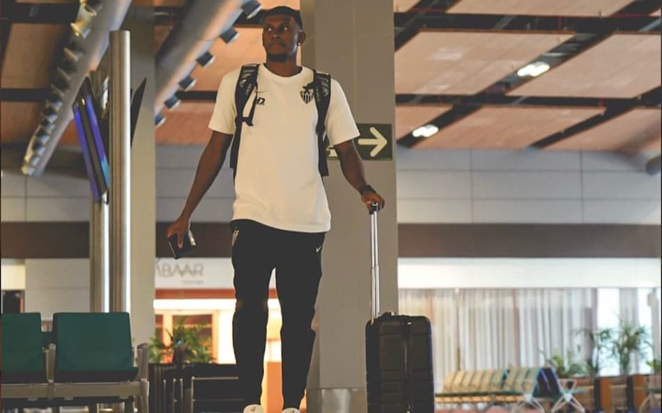 Cassierra viagem (reprodução Atlético)