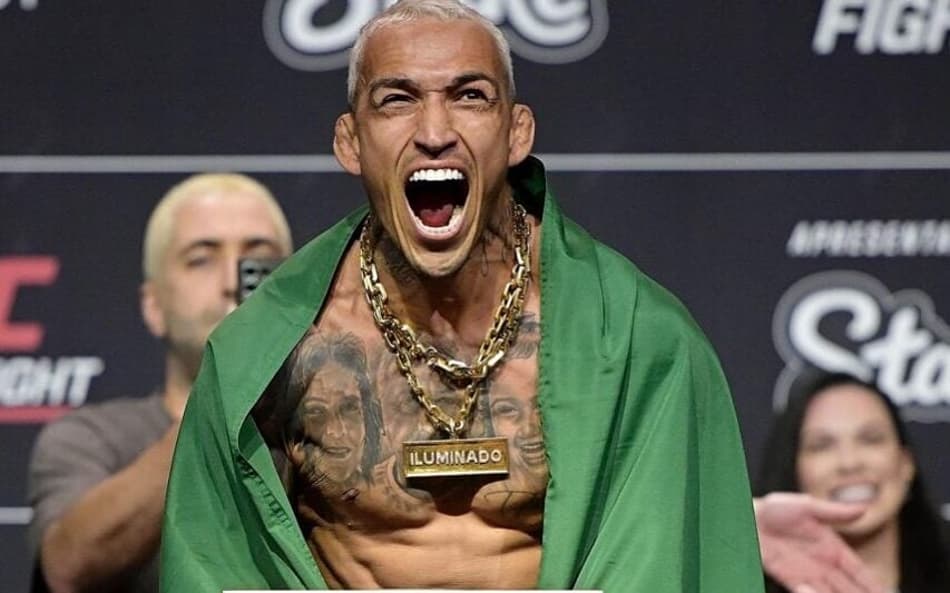 Charles do Bronx em pesagem no UFC Rio (Foto: Reprodução Instagram Charles Do Bronx)