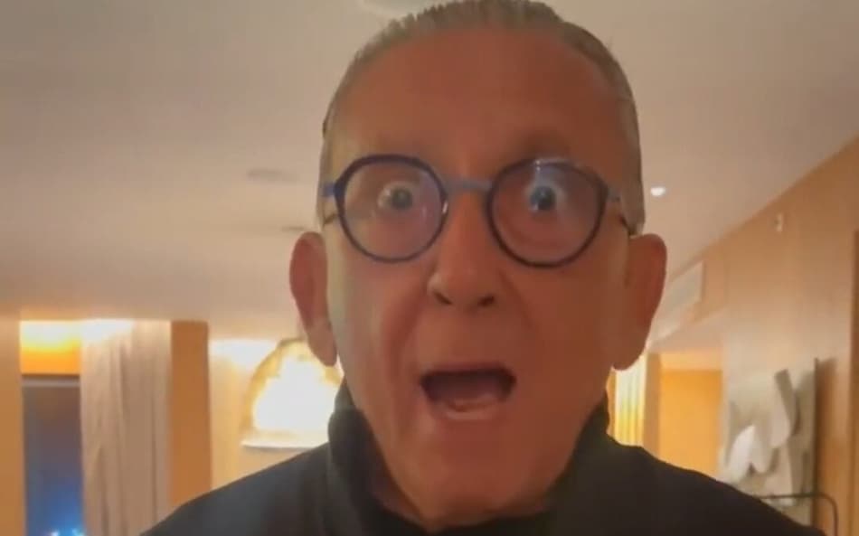 Galvao Bueno desabafando após eliminação Flamengo