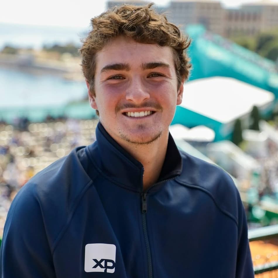 João Fonseca vai jogar o Masters 1000 de Monte Carlo pela primeira vez (Foto: ATP)