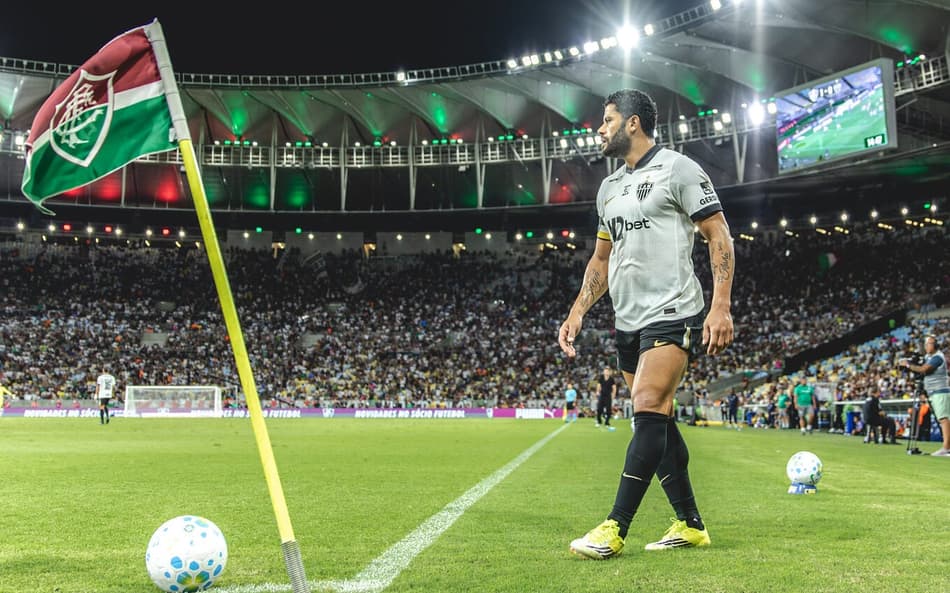 Hulk no Maracanã contra o Fluminense (Foto: Pedro Souza / Atlético)