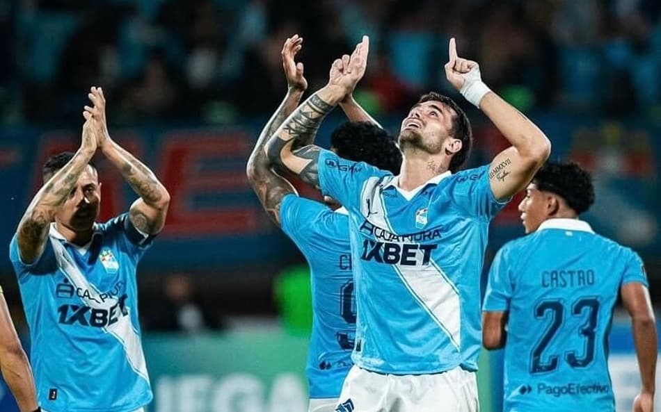 Sporting Cristal venceu na primeira rodada (Foto: Reprodução Sporting Cristal)