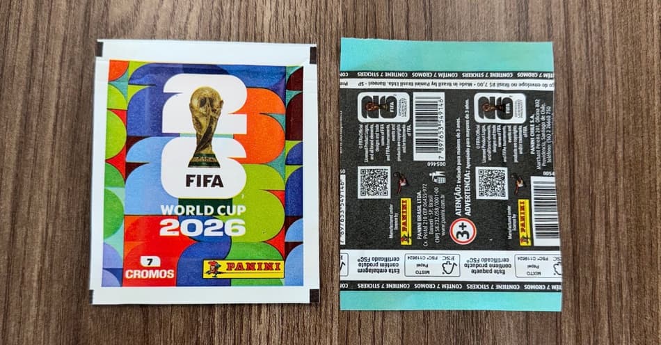 Detalhes do álbum da Copa do Mundo de 2026