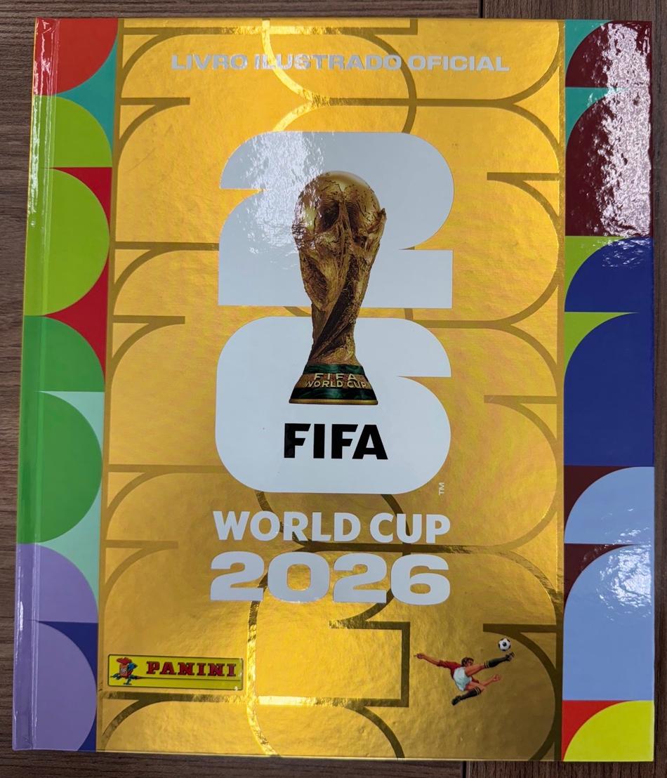 Detalhes do álbum da Copa do Mundo de 2026