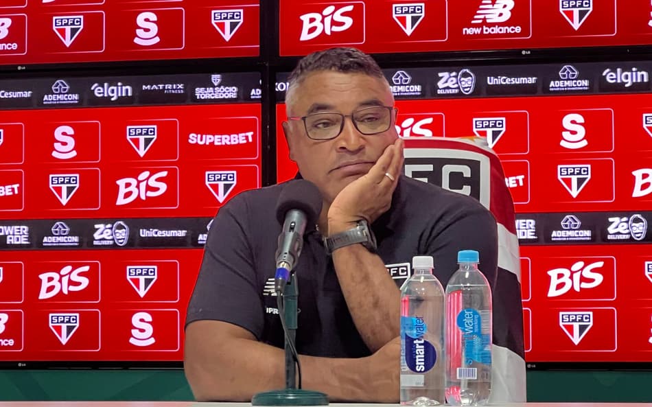 Roger Machado, técnico do São Paulo