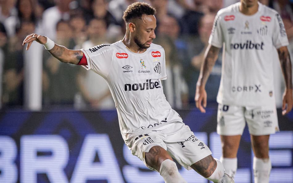 Neymar recebe torcida importante para convocação à Copa do Mundo (Foto: Raul Baretta/ Santos FC.)