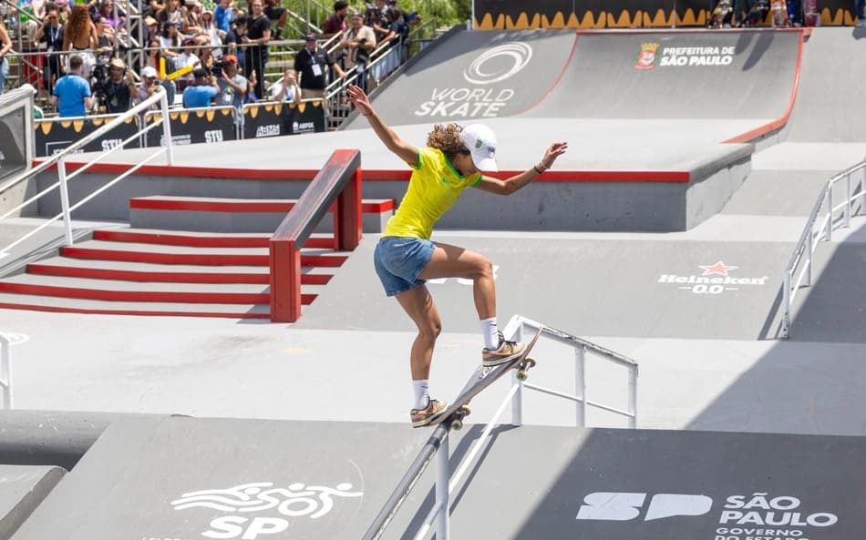 Rayssa Leal disputa a final do Mundial de Skate em São Paulo