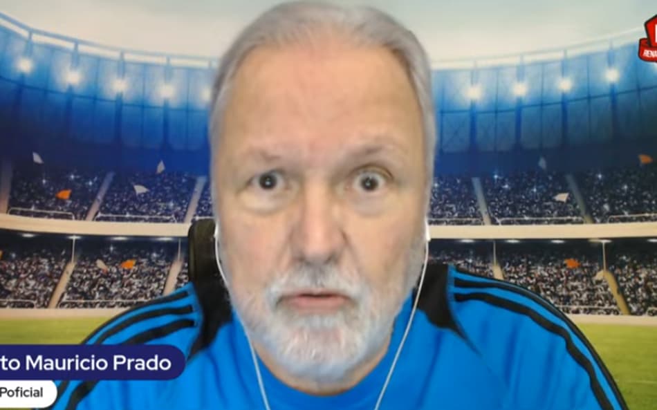 Renato Maurício Prado elogiou atuação de jogador do Flamengo (Foto: Reprodução)