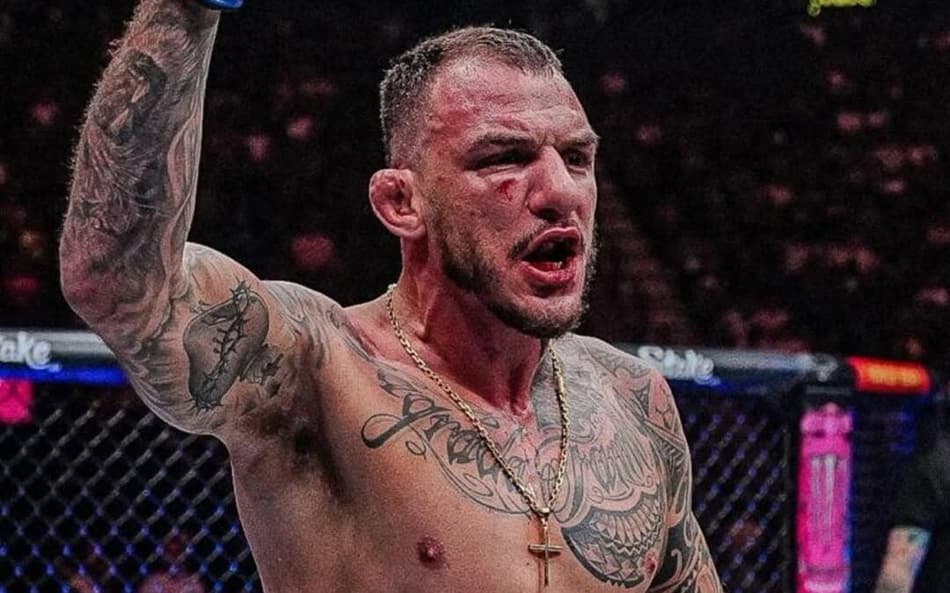 Renato Moicano venceu luta principal do UFC Vegas 115 (Foto: Reprodução)