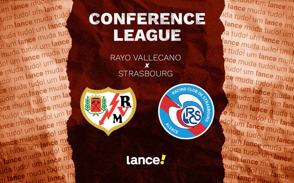 Rayo Vallecano x Strasbourg: onde assistir, horário e escalações da semifinal da Conference League