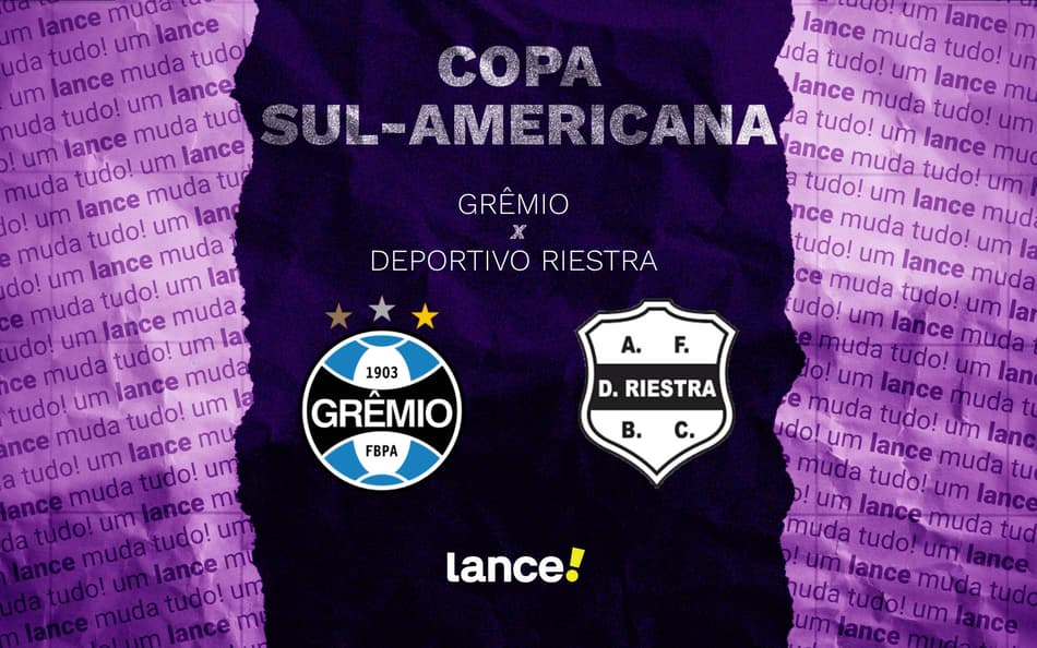 Grêmio x Deportivo Riestra: onde assistir, horário e escalações do jogo pela Sul-Americana