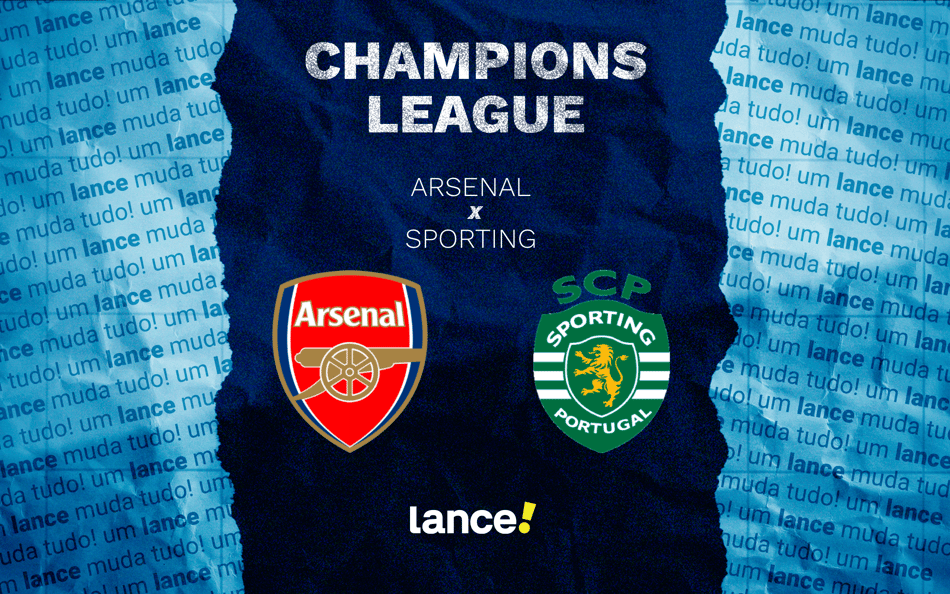 Arsenal x Sporting: onde assistir e prováveis escalações do jogo pela Champions League