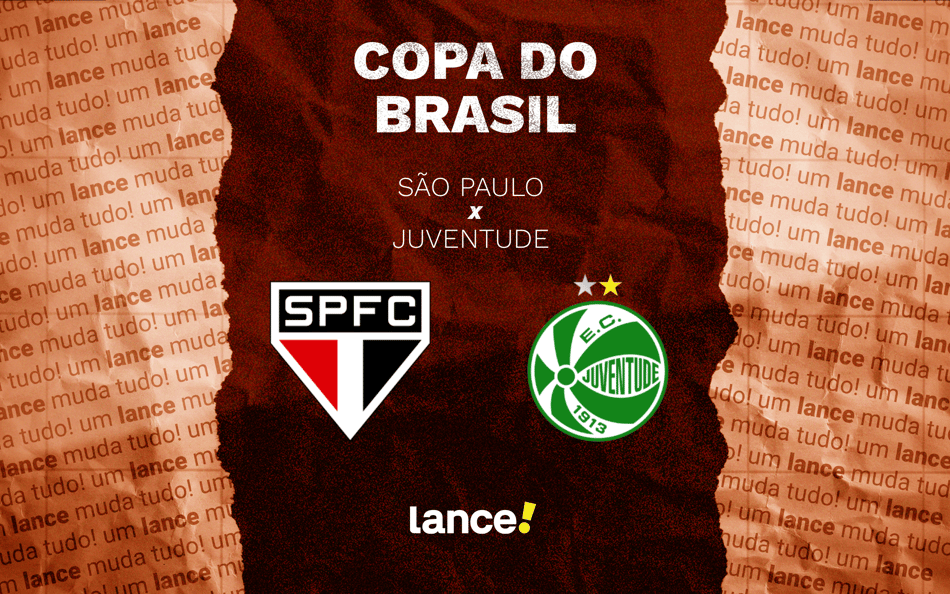 São Paulo x Juventude: onde assistir, horário e prováveis escalações do jogo pela Copa do Brasil