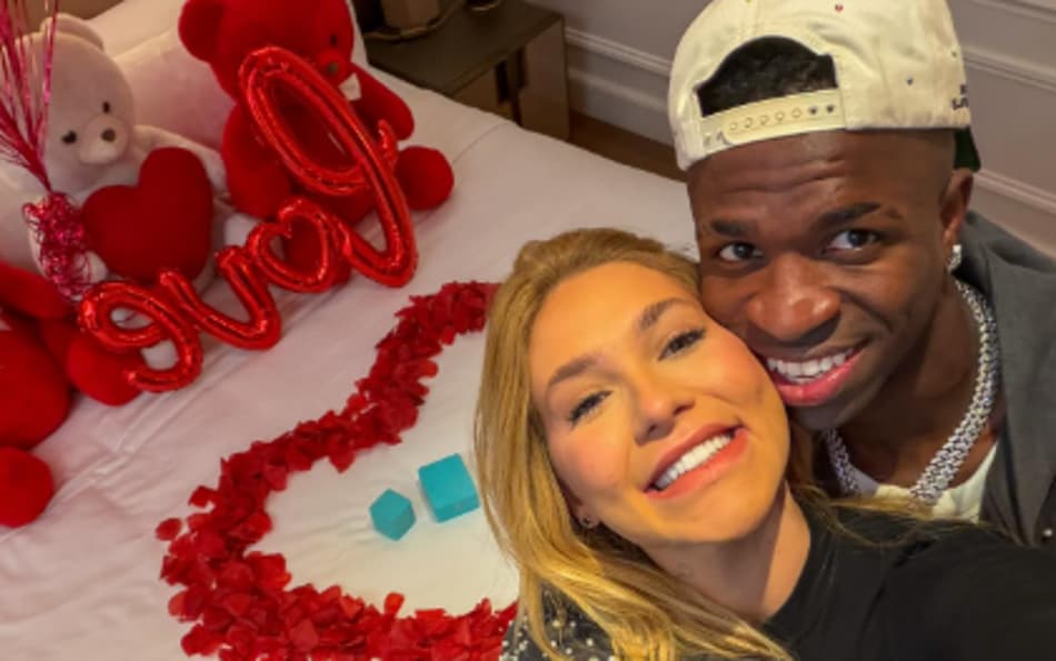 Vini Jr e Virgínia oficializam relacionamento (Foto: Reprodução)