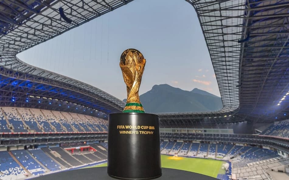 Taça da Copa do Mundo no SoFi Stadium