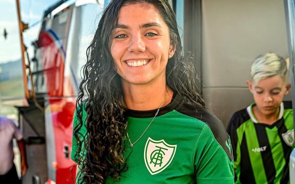 Sandy Monteiro, goleira do América-MG. (Foto: Mourão Panda/Spartanas)