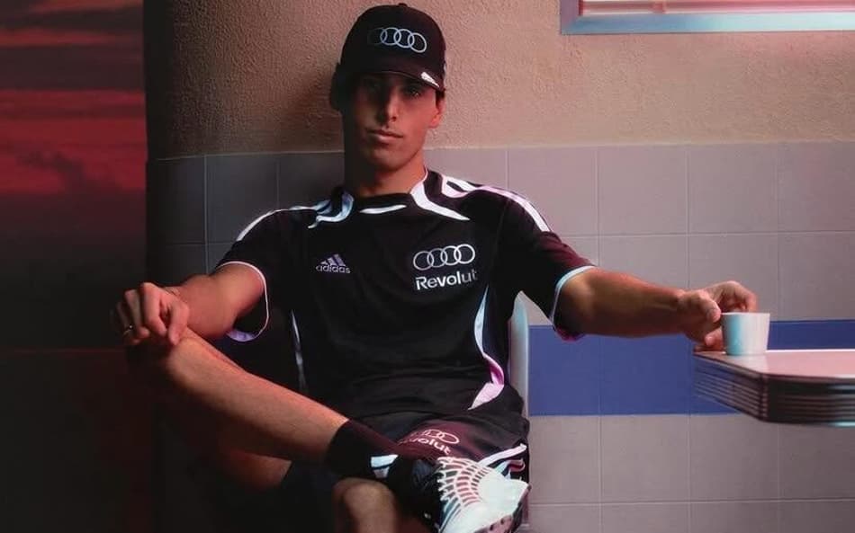 Gabriel Bortoleto em campanha da Audi com a Adidas (Foto: Reprodução/Adidas Motorsport)