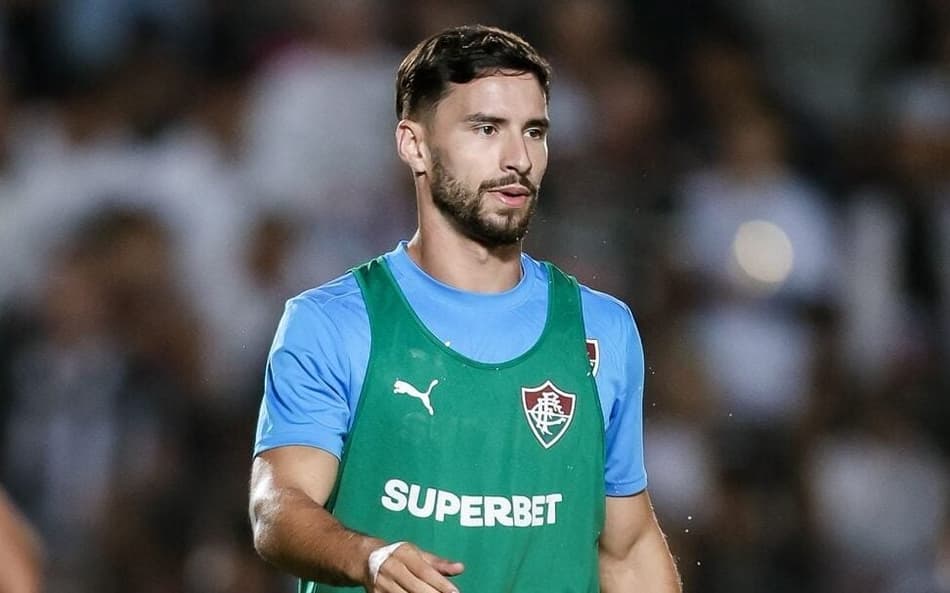 Martinelli no aquecimento antes de Operário x Fluminense (Foto: Marcelo Gonçalves/ Fluminense FC)