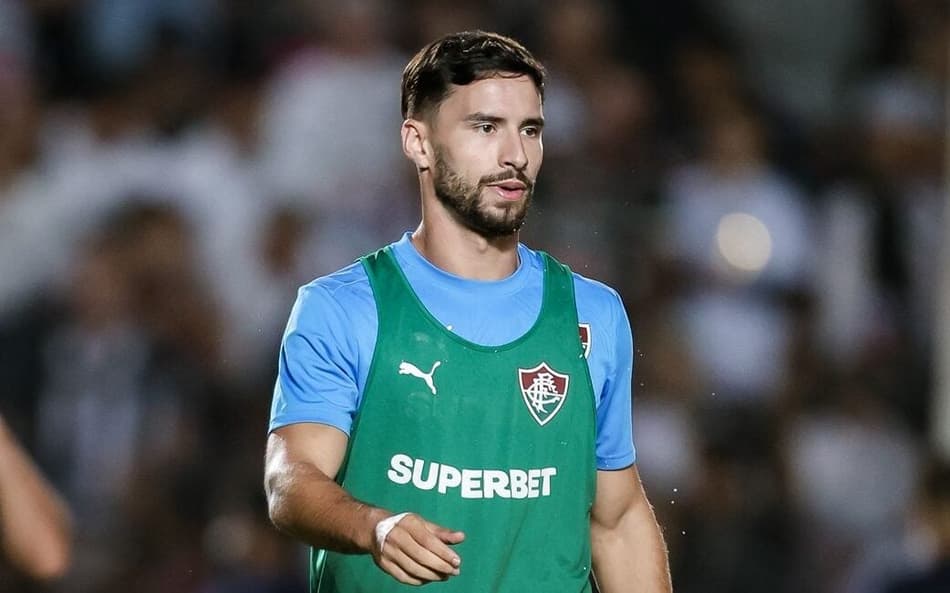 Martinelli no aquecimento antes de Operário x Fluminense (Foto: Marcelo Gonçalves/ Fluminense FC)