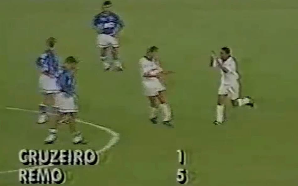 Remo x Cruzeiro, 1994( Foto: Reprodução TV Globo)