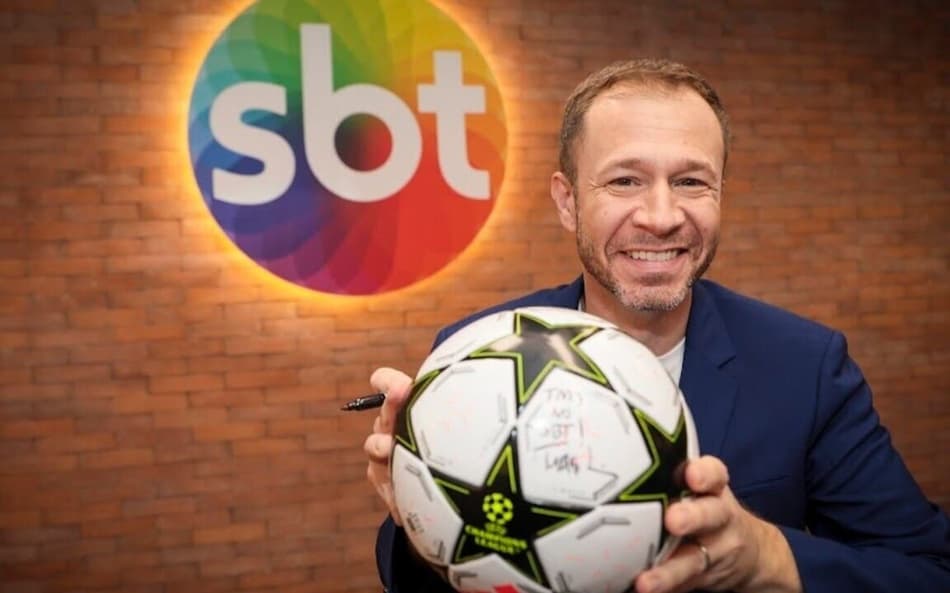 Tiago Leifert foi anunciado pelo SBT em janeiro de 2025 (Foto: Divulgação/SBT)