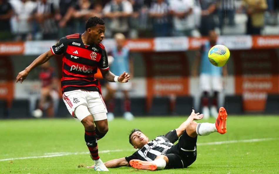 Plata em Atlético-MG x Flamengo na Arena MRV (Foto: Divulgação/Flamengo)