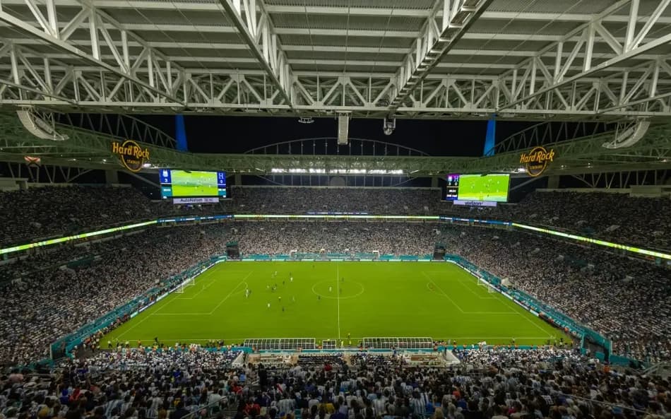 Conheça o Hard Rock Stadium: Palco de Brasil x Escócia na Copa do Mundo de 2026
