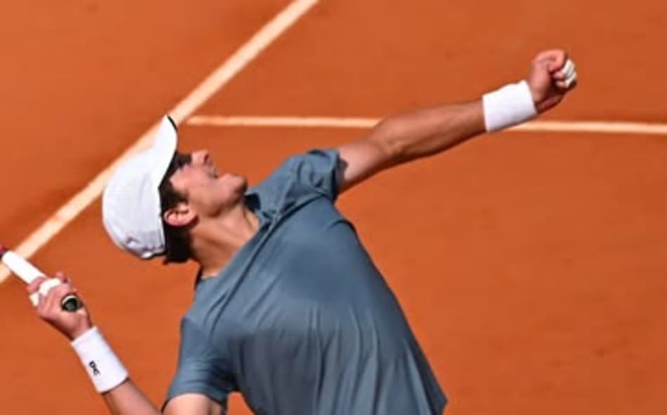 João Fonseca na derrota para Zverev em Monte Carlo (Foto: Corinne Dubreuil/ ATP)