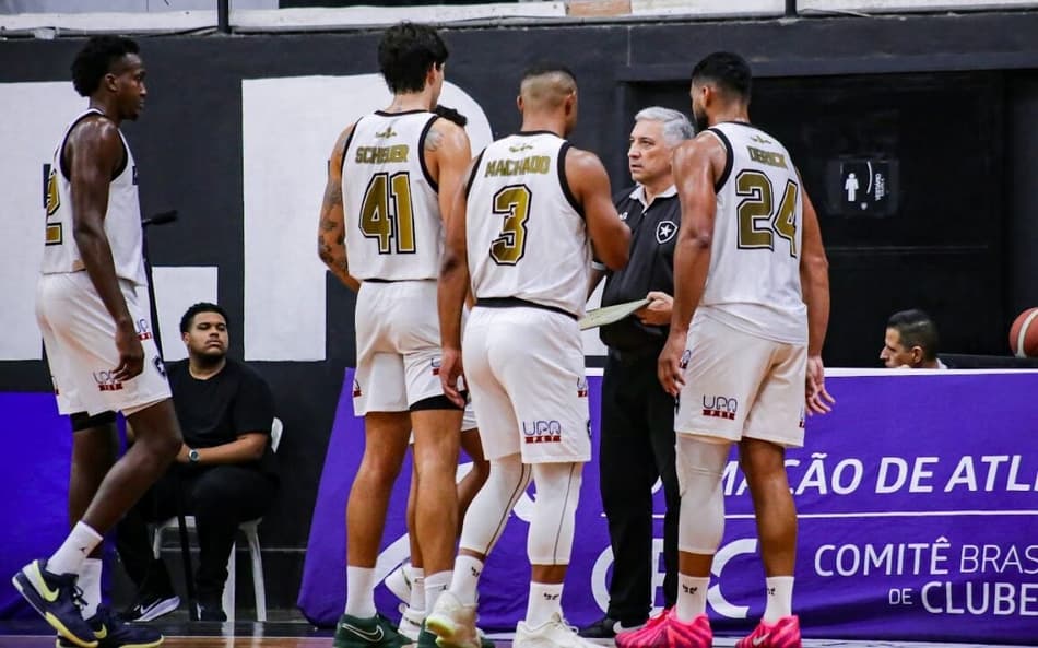 Time do Botafogo sob o comando do técnico Jorge Balbis (Foto: Wallace Lima/Botafogo)