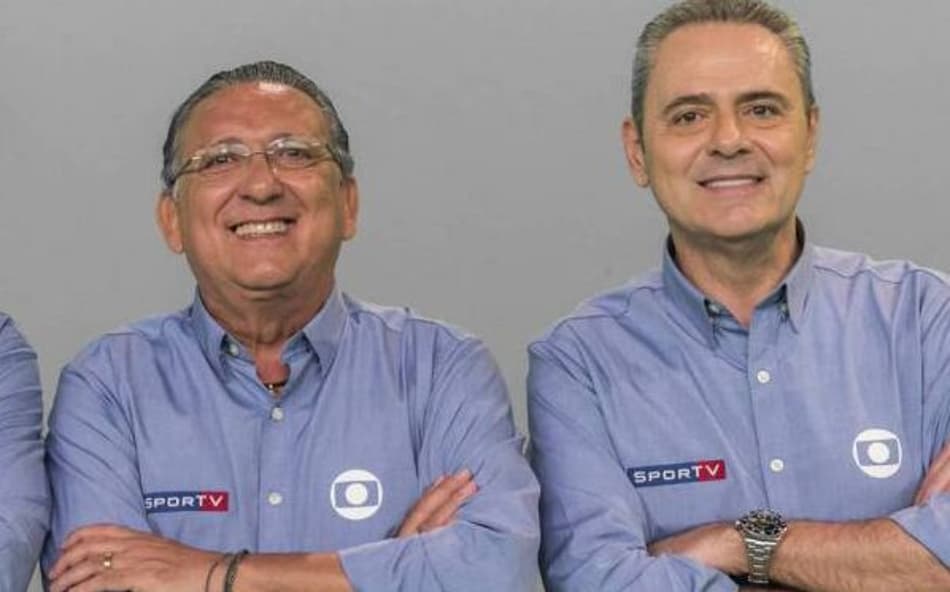 Cleber Machado, Galvão e Luis Roberto