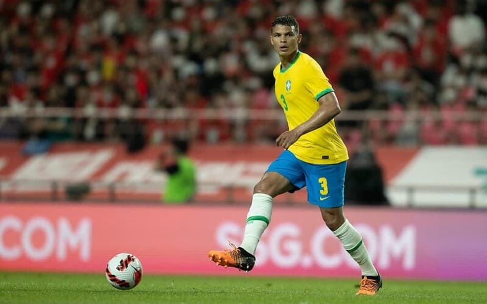 Thiago Silva - Seleção Brasileira - Brasil x Coreia