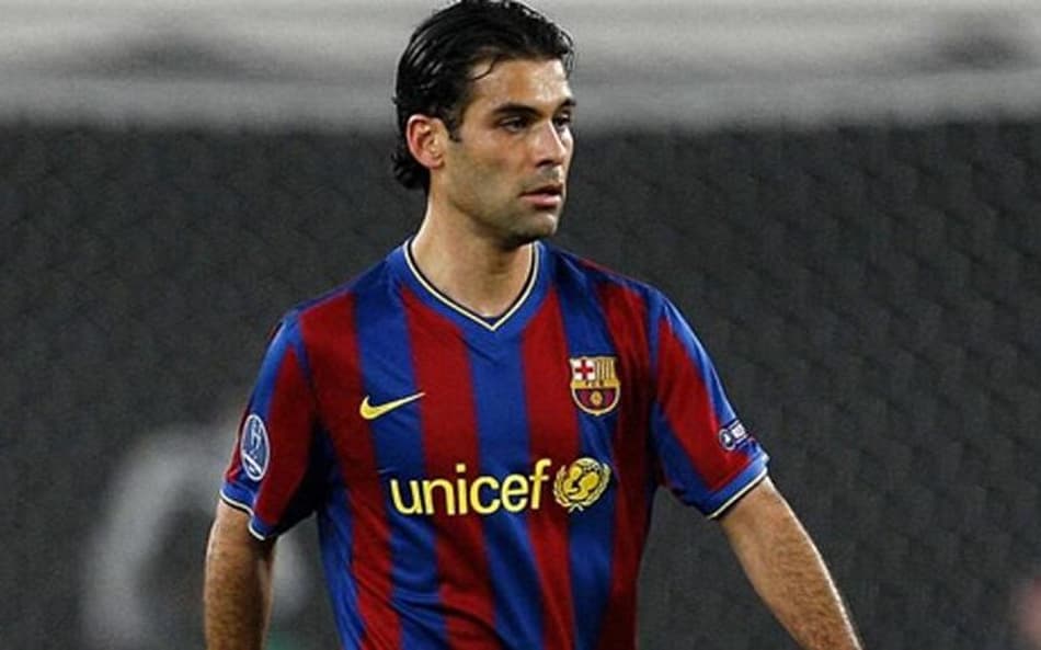 Rafa Márquez nos tempos de Barcelona