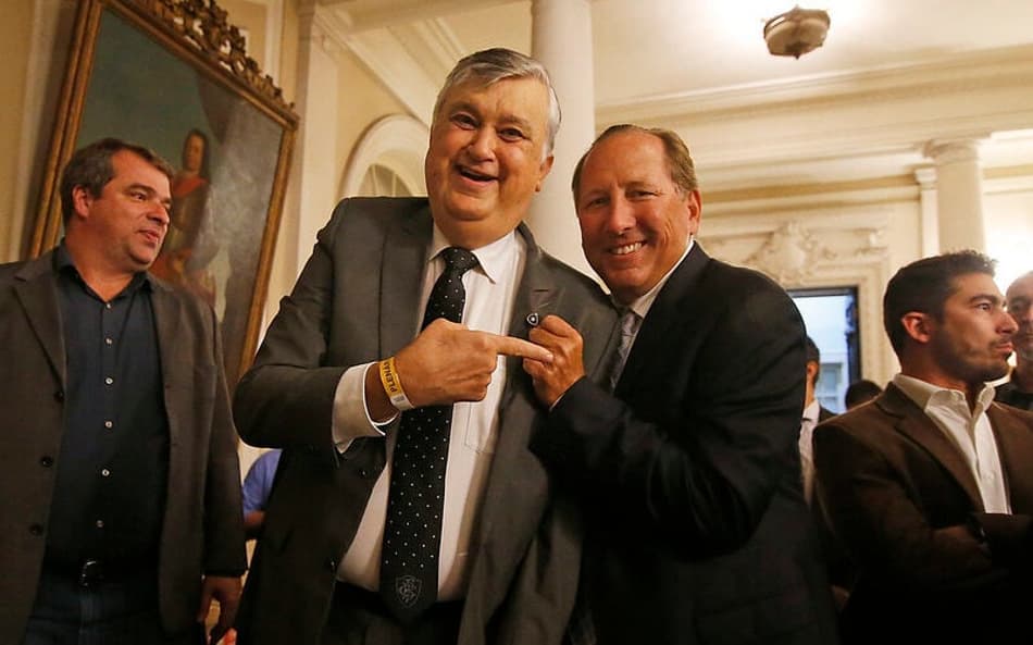 Durcesio Mello e John Textor - Botafogo