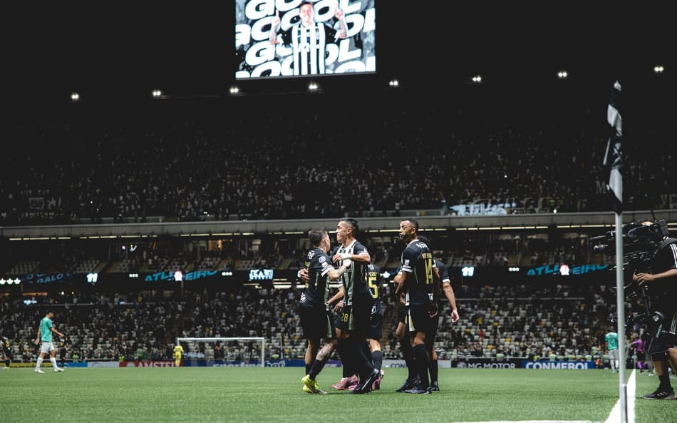 jogadores do atlético x juventud (Foto: Pedro Souza / Atlético)