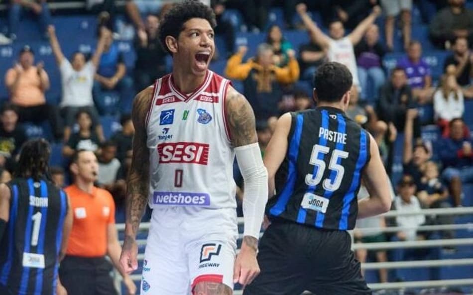 Franca e Pinheiros se enfrentaram, nesta terça-feira (13), pelos playoffs doNBB (Foto: Divulgação/NBB)
