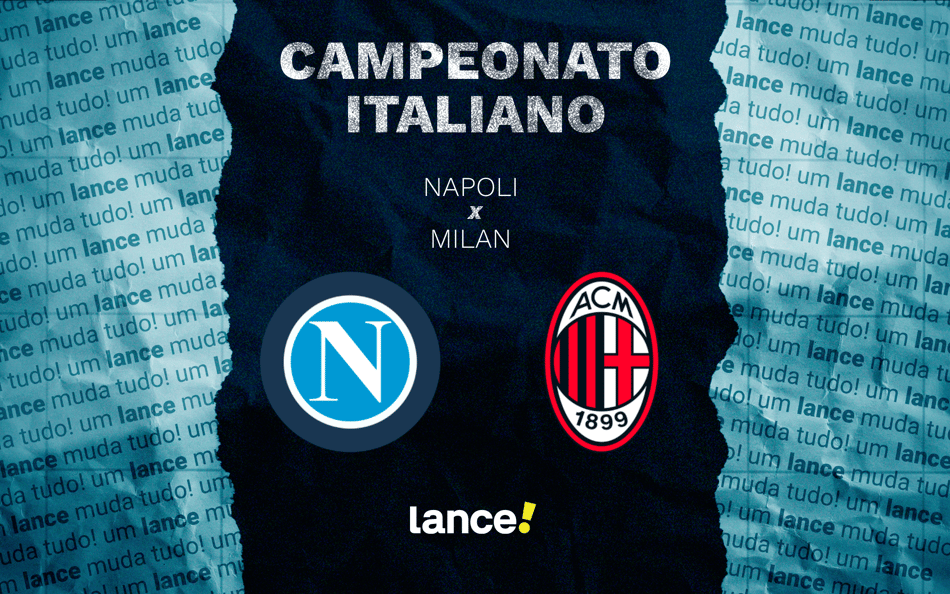 Napoli x Milan (Foto: Arte/Lance!)