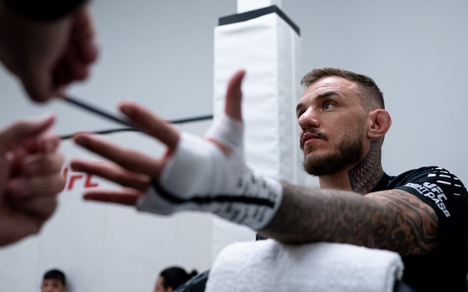 Renato Moicano no UFC Vegas 115 (Foto: Reprodução/ X)