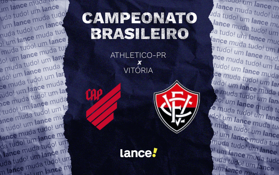 Athletico-PR e Vitória se enfrentam pela 13ª rodada do Brasileirão (Arte / Lance!)