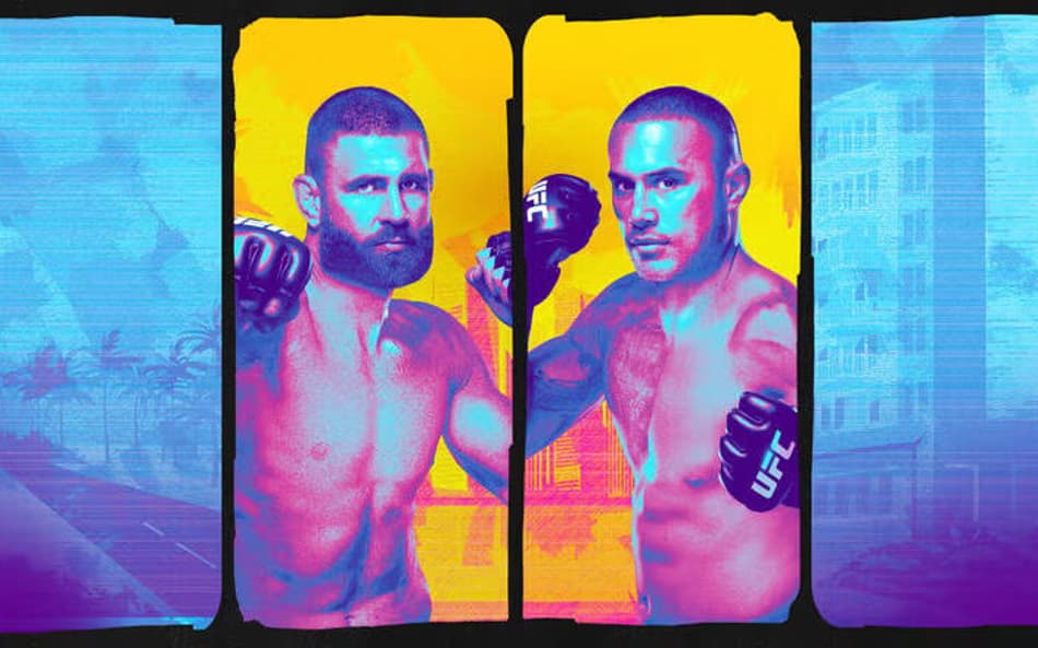 Card oficial do UFC 327, com Jiri Prochazka e Carlos Ulberg (Foto: Reprodução)