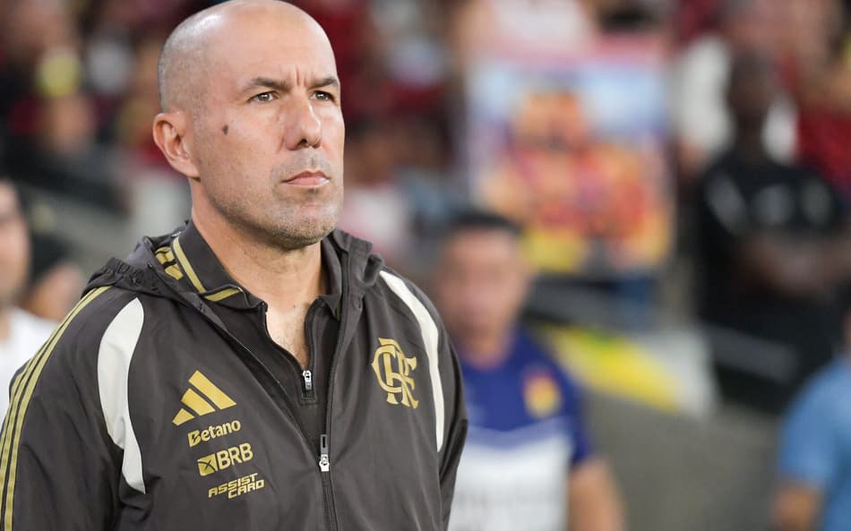 Leonardo Jardim no comando do Flamengo (Foto: Thiago Ribeiro/AGIF/Folhapress)