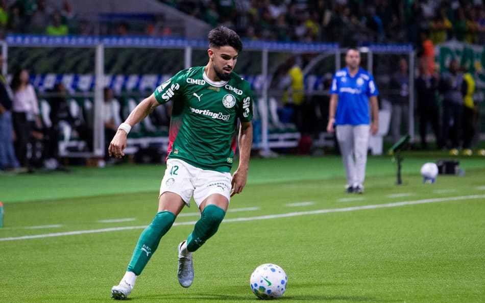 Flaco López e Sosa foram os responsáveis pelo gol Alviverde (Foto: Rodilei Morais /Fotoarena/Folhapress)
