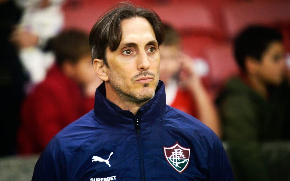 Zubeldía em Internacional x Fluminense (Foto: Donaldo Hadlich/Código 19/Folhapress)