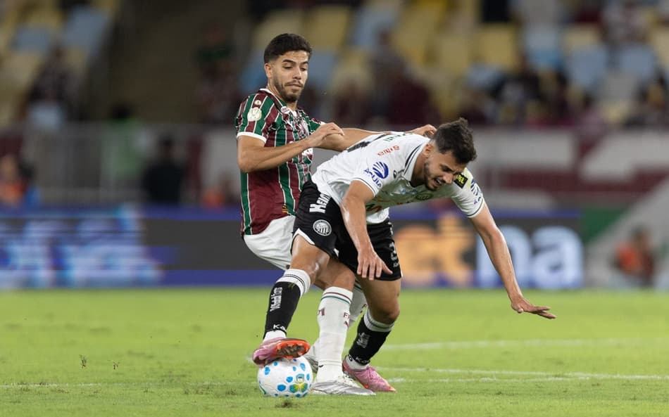 John Kennedy perdeu o pênalti em Fluminense x Operário-PR pela Copa do Brasil (Foto: Matheus Sanches/MyPhoto Press/Folhapress)