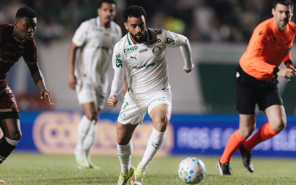 Felipe Anderson foi o destaque de Jacuipense x Palmeiras na Copa do Brasil(Foto: Guilherme Veiga/PxImages/FolhaPress)