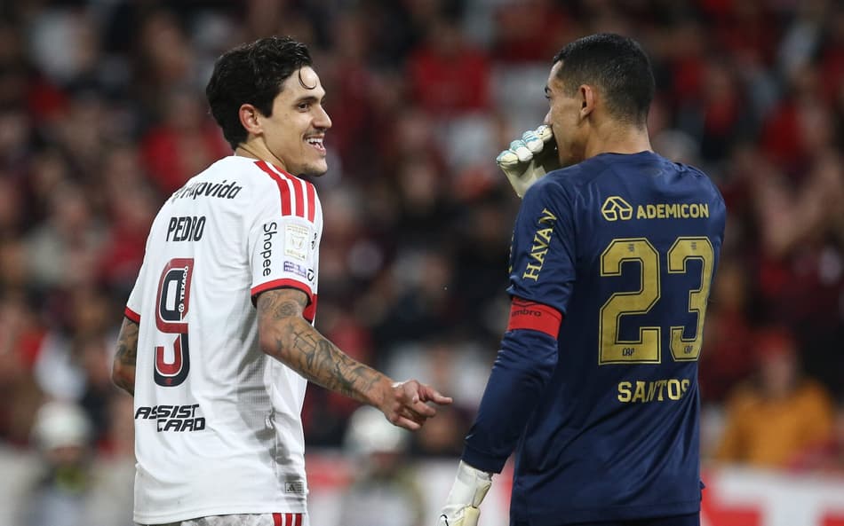 Atacante anotou seu 16° gol no Brasileirão (Foto: Geraldo Bubniak/AGB/Folhapress)