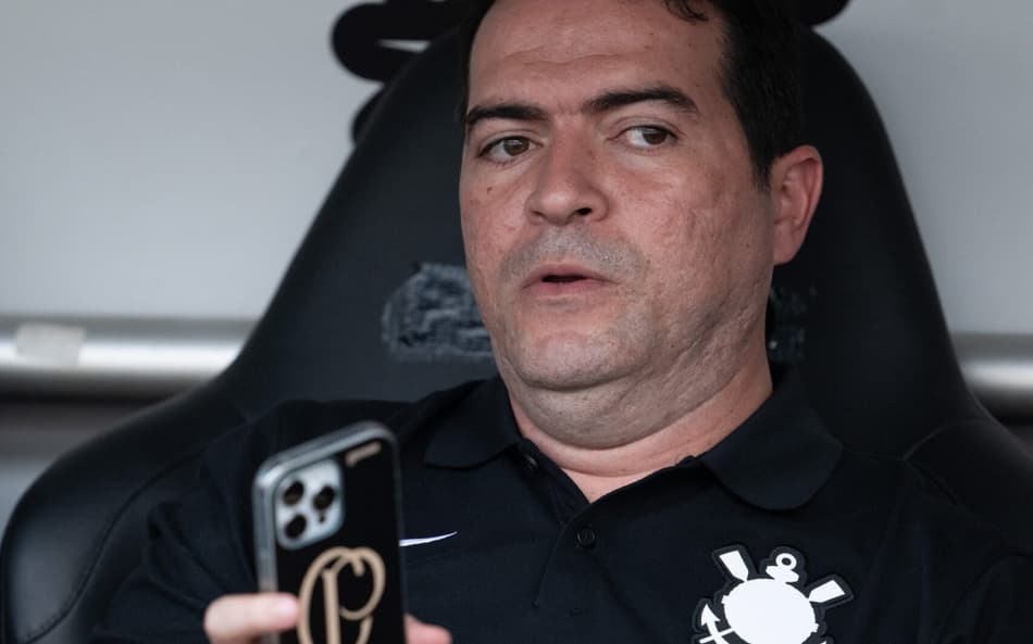 Marcelo Paz, executivo de futebol do Corinthians (Foto: Jorge Rodrigues/AGIF/Folhapress)